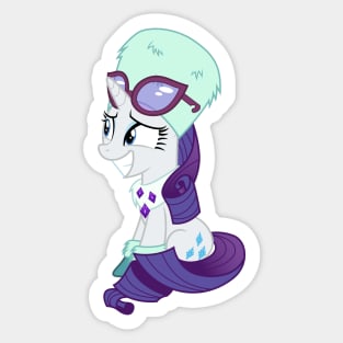 Winter Rarity sitting 1 Sticker